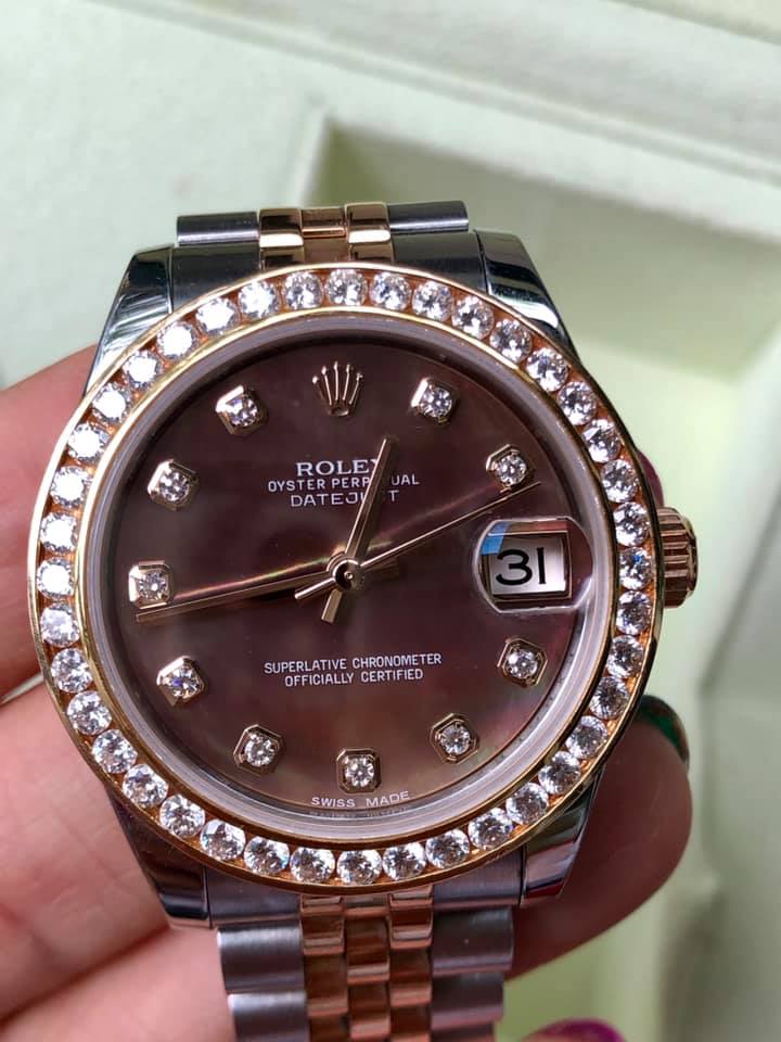 ขายRolex Datejust Jubilee 2k Pink Gold กับร้านรับซื้อโรเล็ักซ์