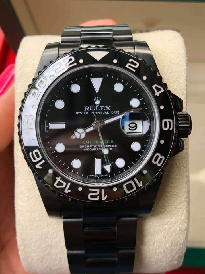 รับซื้อRolex Gmt Master II Black (Limited)116710LN