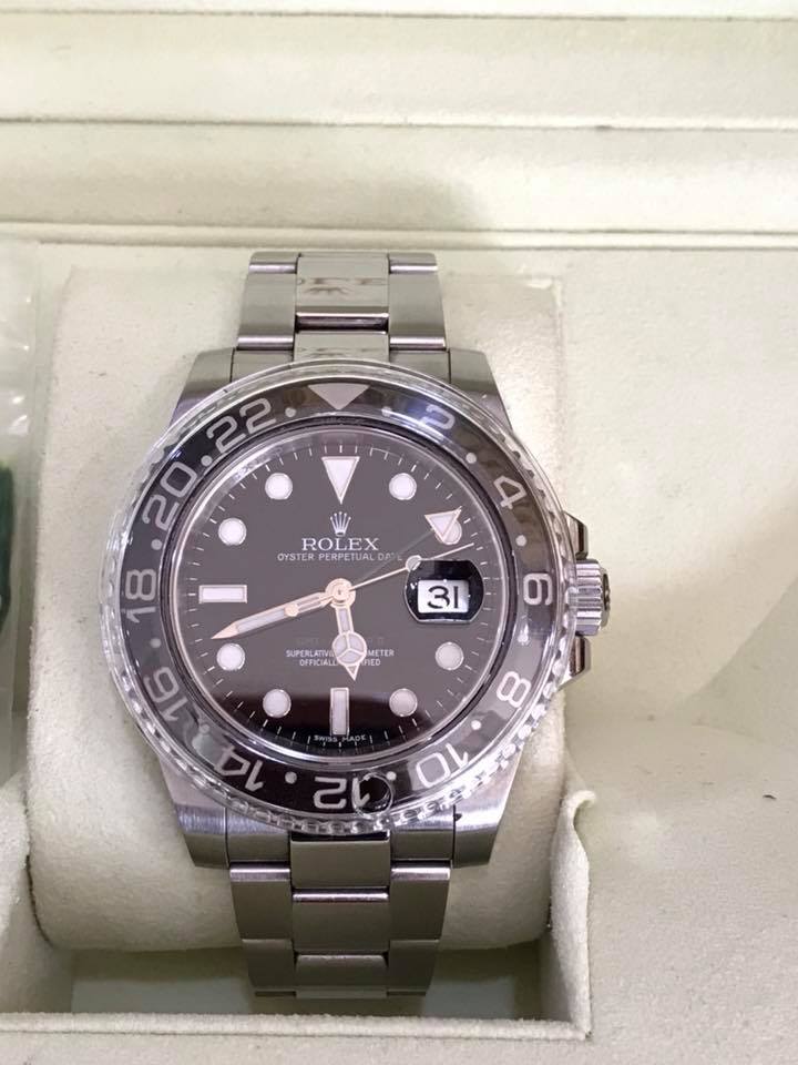 รับซื้อนาฬิกาRolex gmt เข็มเขียว